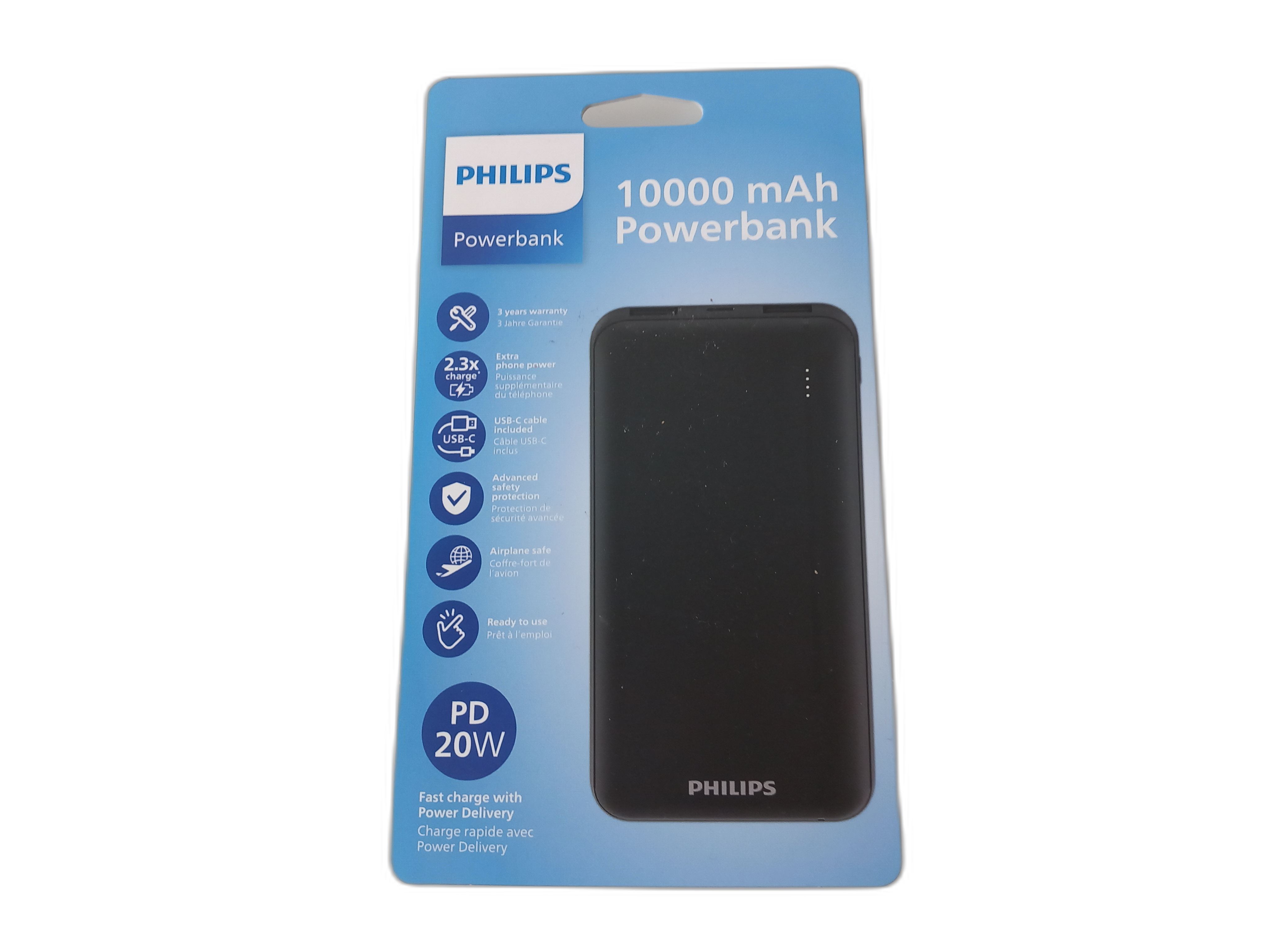 Philips Powerbank 10.000 mAh PD 20W